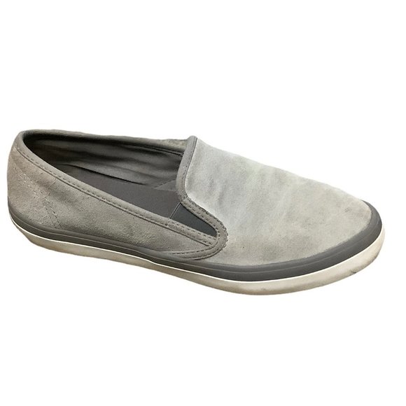 SPERRY Women's Soft Gray Suede Comfort Slip On Shoes-Size 8.5 - Picture 1 of 16